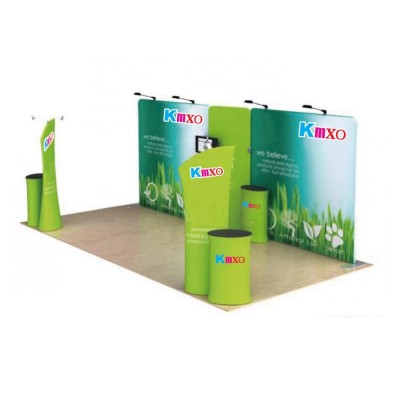 Customized Exhibition Booth Modular Trade Show Display Advertising Fabric Display Stand