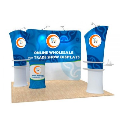 Portable Indoor Promotion Event Backdrop Tension Fabric Stand