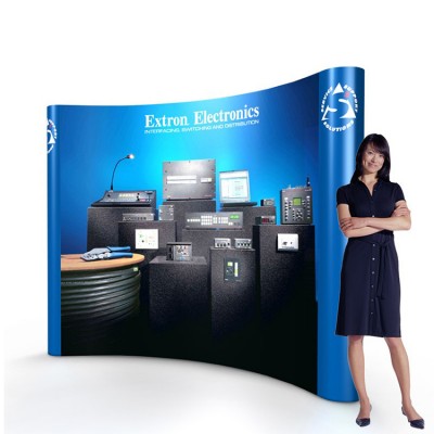 250 gsm Knitted Straight Tension Fabric Display For Event Or Product Launch Etc